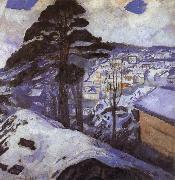 Edvard Munch The Winter oil